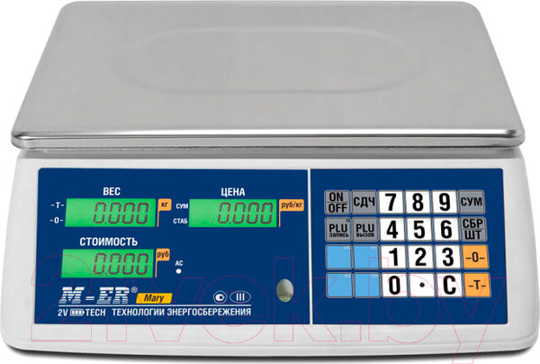 Изображение товара Весы торговые Mertech Mary M-ER 223 AC-32.5