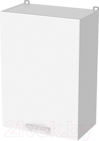Изображение товара Шкаф навесной для кухни Интерлиния Компо ВШС50-720-1дв (белый платинум)