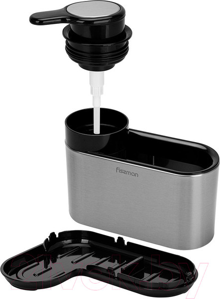 Изображение товара Дозатор моющего средства с подставкой для губки Fissman 17075