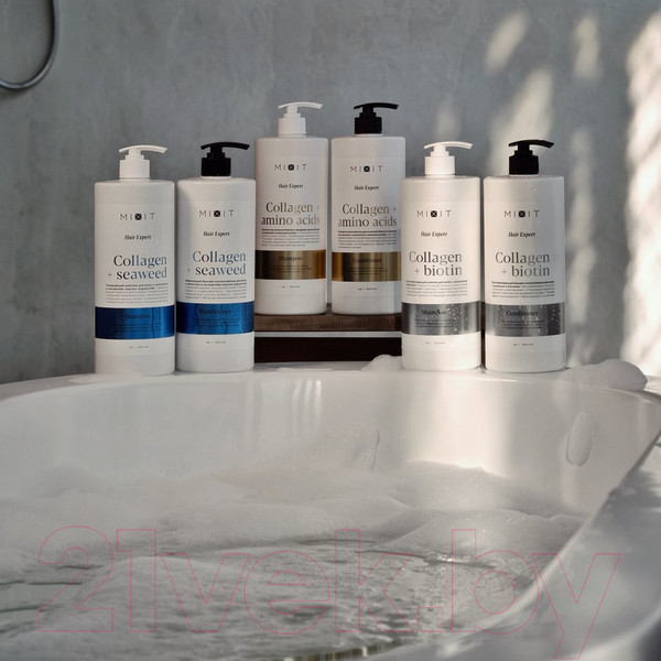 Изображение товара Шампунь для волос MIXIT Expert с коллагеном и экстрактом морских водорослей (1л)