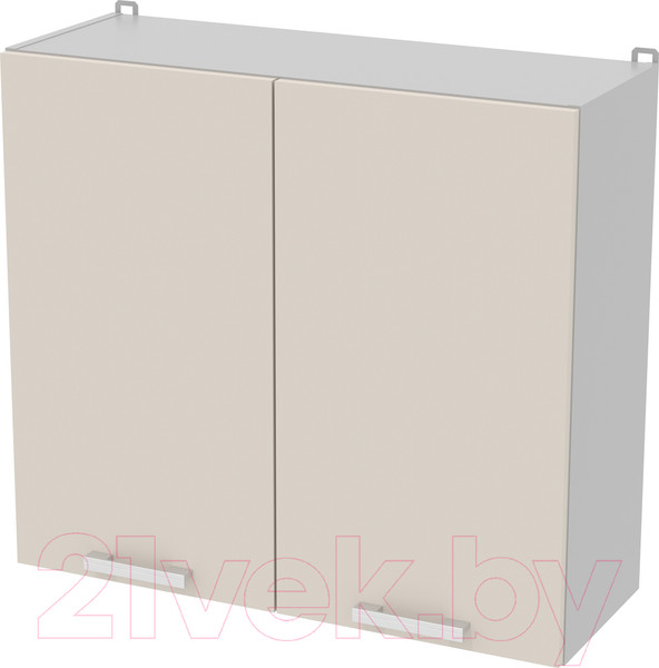 Изображение товара Шкаф навесной для кухни Интерлиния Компо ВШС80-720-2дв (персидский жемчуг)