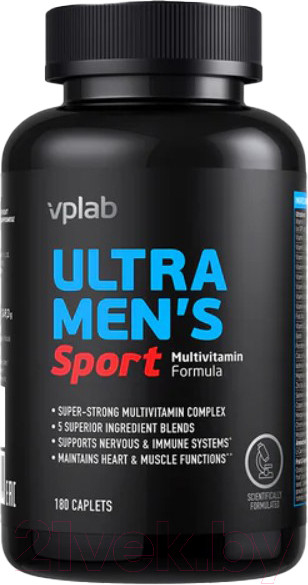 Изображение товара Мультивитаминный комплекс Vplab Ultra Men's (180 капсул)