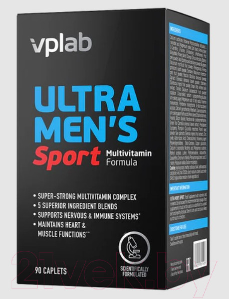 Изображение товара Мультивитаминный комплекс Vplab Ultra Men's (90 капсул)