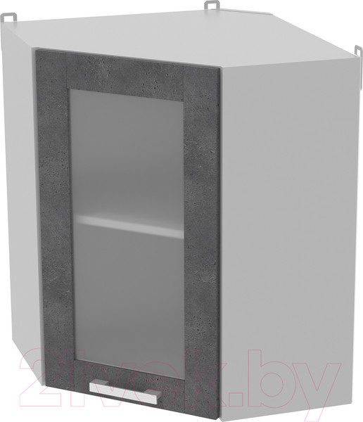 Изображение товара Шкаф навесной для кухни Интерлиния Компо ВШУст-720 (бетон портленд)