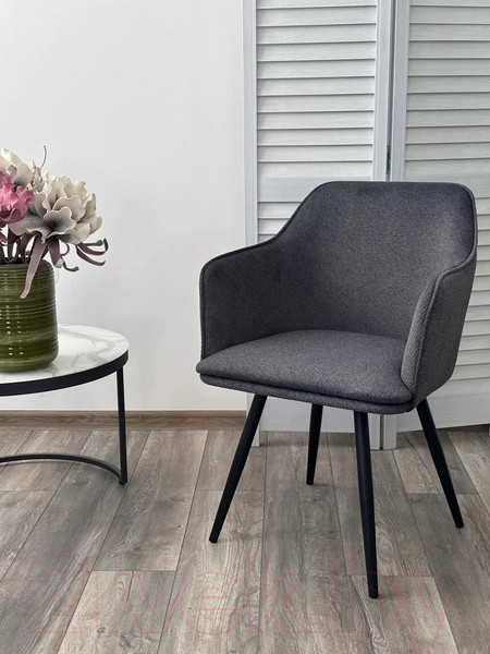 Изображение товара Стул M-City Fort поворотный / 670M05788 (NS13 графит букле/черный)