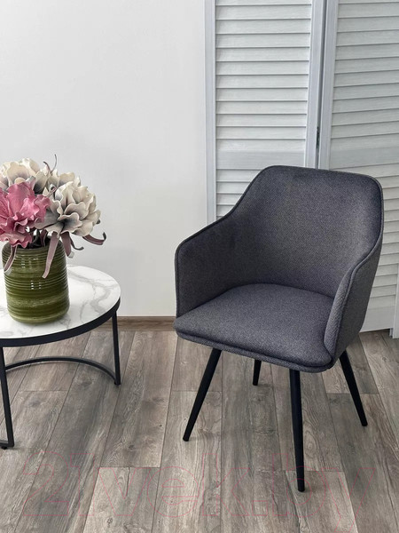 Изображение товара Стул M-City Fort поворотный / 670M05788 (NS13 графит букле/черный)