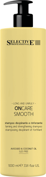 Изображение товара Шампунь для волос Selective Professional Oncare Smooth Разглаживающий / 1383300 (1л)