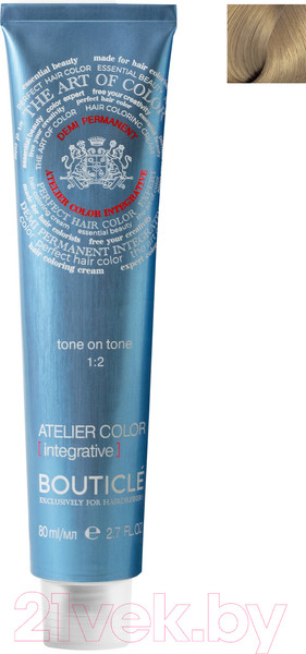 Изображение товара Крем-краска для волос Bouticle Atelier Color Integrative 0.37 (80мл, тонер золотисто-шоколадный)