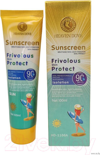 Изображение товара Крем солнцезащитный Heaven Dove HD-1166A SPF 90 (100мл)