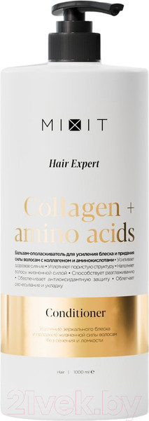 Изображение товара Бальзам для волос MIXIT Hair Expert с коллагеном и аминокислотами (1л)