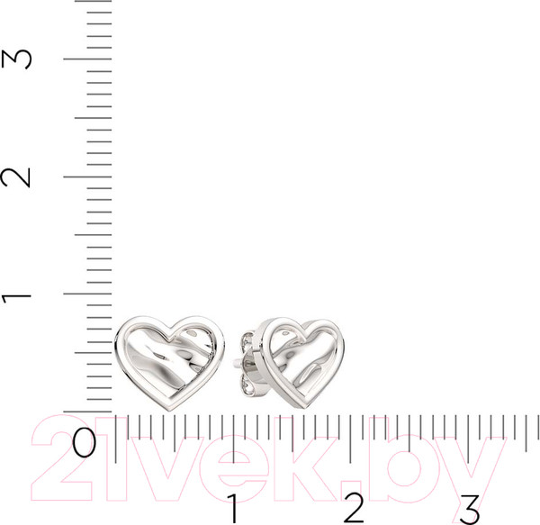 Изображение товара Серьги из серебра ZORKA 0300373.ZZ