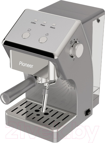 Изображение товара Кофеварка эспрессо Pioneer CM115P (серебристый)