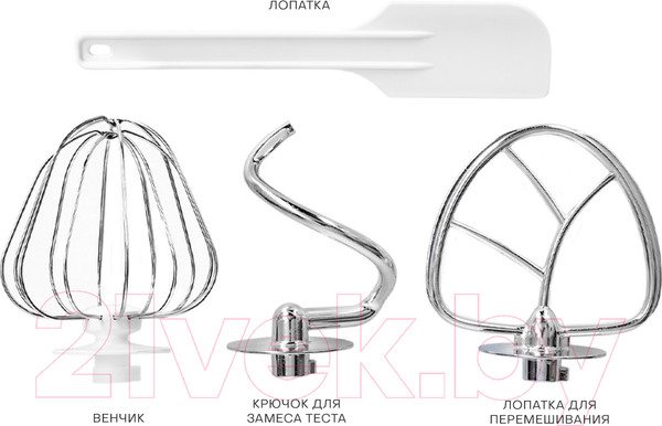 Изображение товара Миксер стационарный Pioneer MX326 (белый)