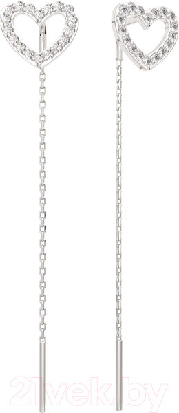 Изображение товара Серьги из серебра ZORKA 0310407 (с фианитом)