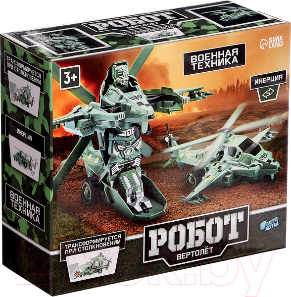 Изображение товара Робот-трансформер Автоботы Вертолет 707 / 10223868
