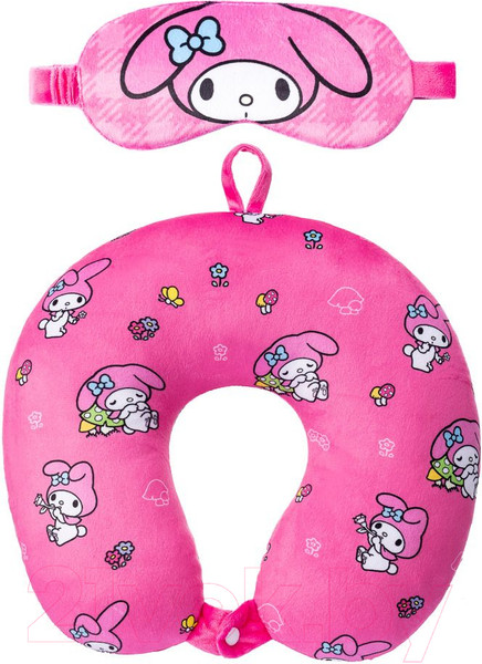 Изображение товара Подушка на шею Miniso U-образная Sanrio Interest Adventure + маска для сна 9943