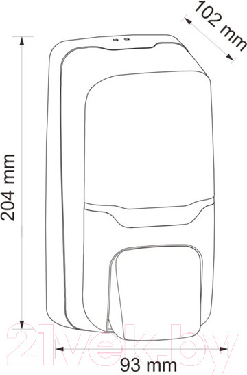 Изображение товара Дозатор Merida Harmony Mini DHB102 (500мл)