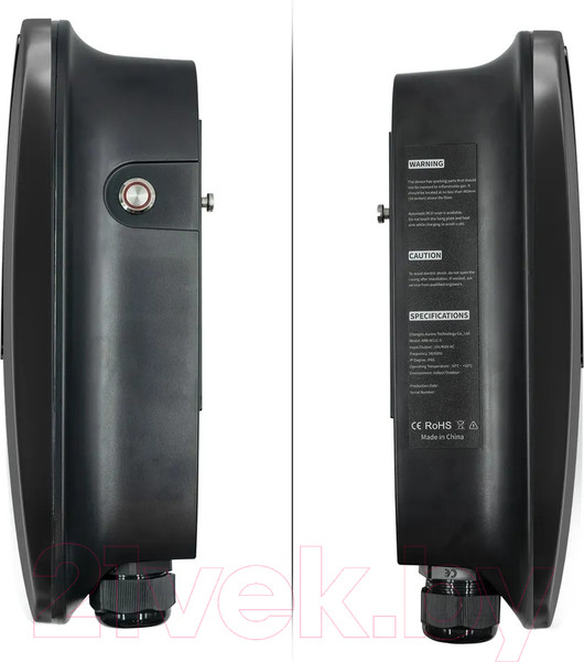 Изображение товара Зарядная станция для электромобиля AurorA Home 7.4 kW GBT / ARR-W07C-N-G-B (черный)