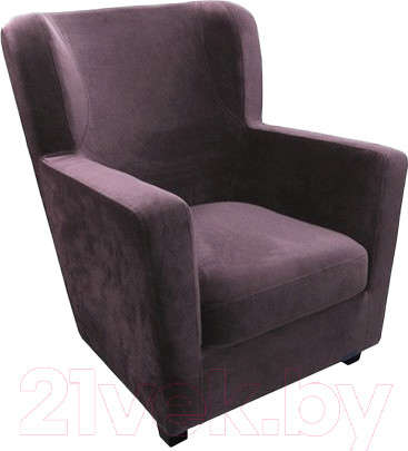 Изображение товара Кресло мягкое Lama мебель Фиона (Kiton721 Lavender)