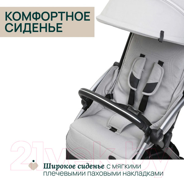 Изображение товара Детская прогулочная коляска Chicco Goody Xplus Pearl (Grey)