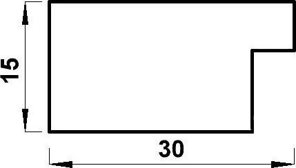 Изображение товара Рамка Мирам 651723-8 (20x30)