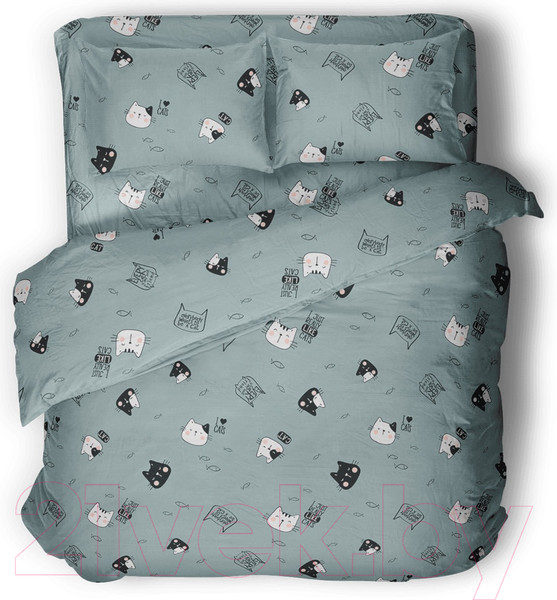 Изображение товара Комплект постельного белья Samsara Мяу Дуэт 320-9