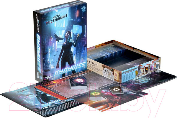 Изображение товара Настольная игра Мир Хобби Место преступления. Будущее / 915487