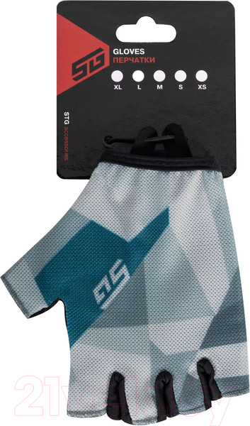 Изображение товара Велоперчатки STG Sens Skin / Х112284-XL (XL, камуфляж)