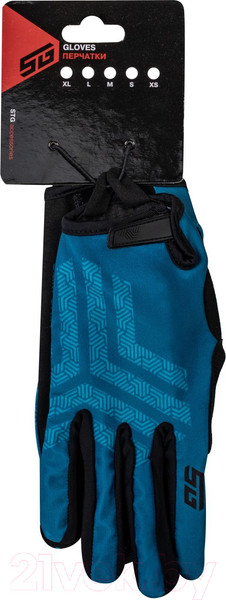 Изображение товара Велоперчатки STG Slim Skin / Х108533-XL (XL, синий)