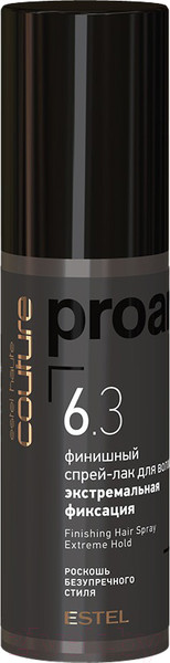Изображение товара Лак для укладки волос Estel Haute Couture Proart Экстремальная фиксация (100мл)