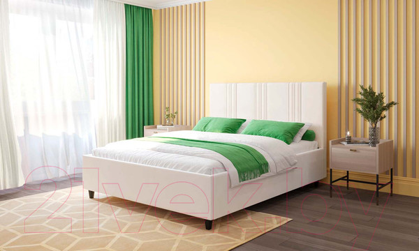 Изображение товара Двуспальная кровать Natura Vera Лиана с ПМ 180x200 (Maxx 100)