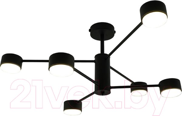Изображение товара Люстра Estares Gusta 6xGX53 R-780x300-BLACK-IP20