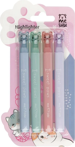 Изображение товара Набор маркеров Meshu Paw Pastel / MS_55400 (4цв)