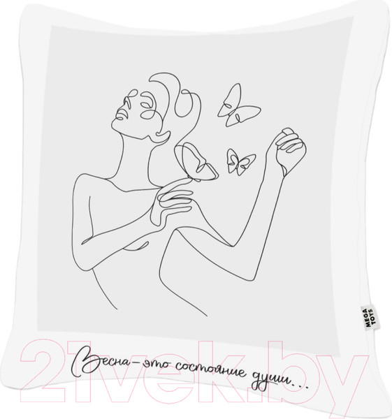 Изображение товара Подушка декоративная Leader Toys Девушка-весна / МТ01034