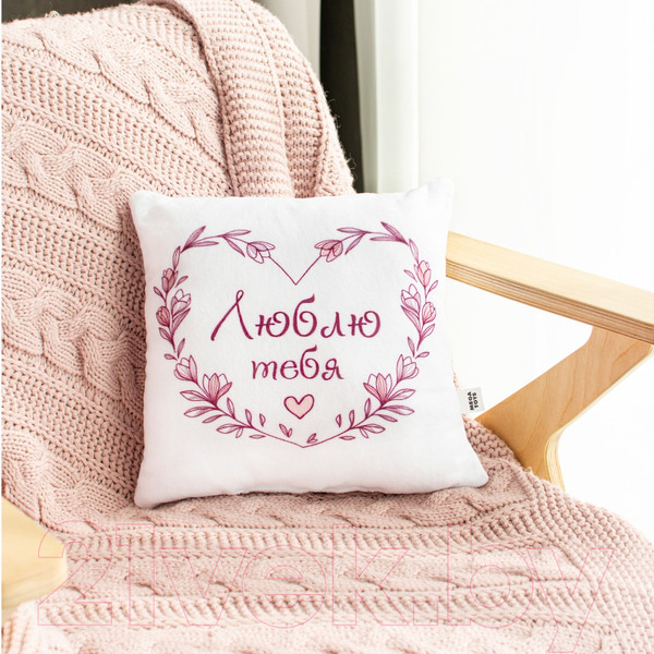 Изображение товара Подушка декоративная Leader Toys Люблю тебя / МТ01027