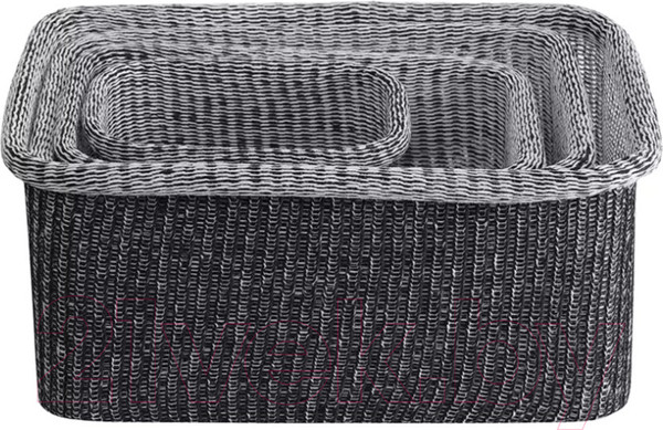 Изображение товара Набор корзин Bergenson Bjorn Sustainable collection / BB0000675 (4шт, черный)