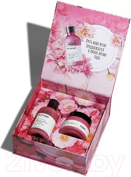 Изображение товара Набор косметики для волос L'Oreal Professionnel Pro Longer Шампунь 300мл+Маска 250мл