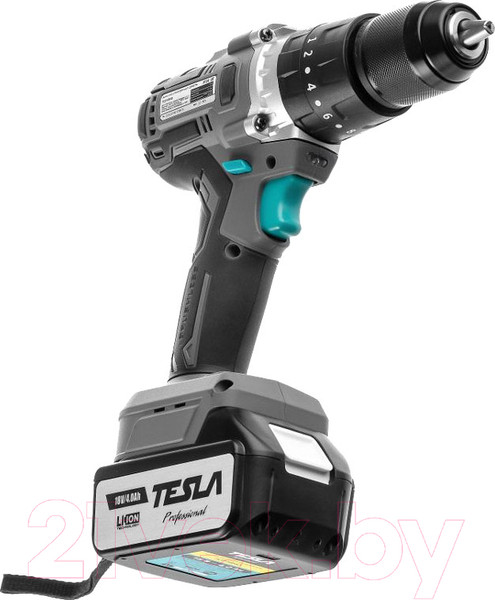 Изображение товара Аккумуляторная дрель-шуруповерт Tesla TCD18HD (840374)