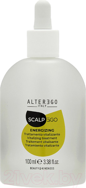 Изображение товара Лосьон для волос Alter Ego Italy Scalpego Energizing Vitalizing Treatment Для кожи головы (100мл)
