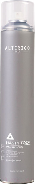 Изображение товара Лак для укладки волос Alter Ego Italy Hasty Too Vo-Lux-Ious Volumising Hairspray (500мл)