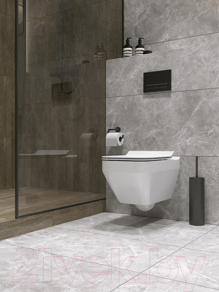 Изображение товара Плитка Cersanit Castello 17019 (448x898, серый)