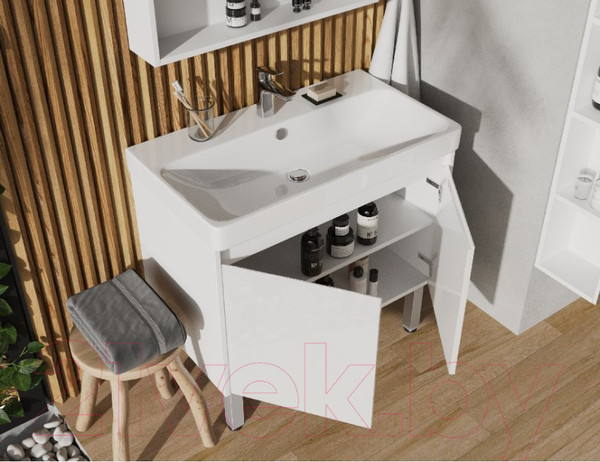 Изображение товара Тумба под умывальник Акватон Сканди Doors 80 (1A282901SD010)