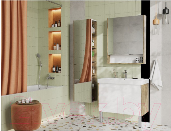 Изображение товара Тумба под умывальник Акватон Сканди Doors 80 (1A282901SDZ90)