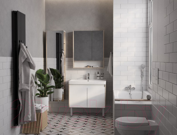 Изображение товара Тумба под умывальник Акватон Сканди Doors 80 (1A282901SDB20)