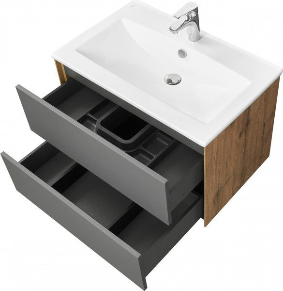 Изображение товара Тумба под умывальник Акватон Сохо 75 (1A258101AJA00)
