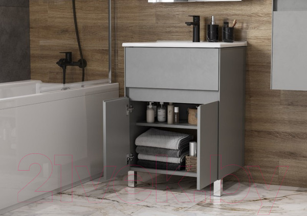 Изображение товара Тумба под умывальник Акватон Форест 60 (1A278201FR4D0)