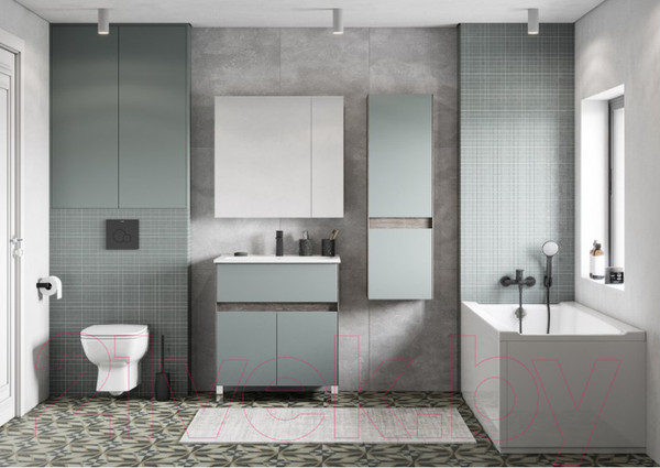 Изображение товара Тумба под умывальник Акватон Форест 75 (1A278301FR9C0)