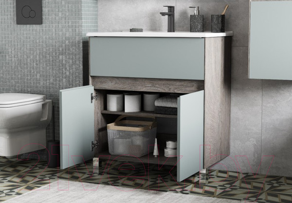 Изображение товара Тумба под умывальник Акватон Форест 75 (1A278301FR9C0)