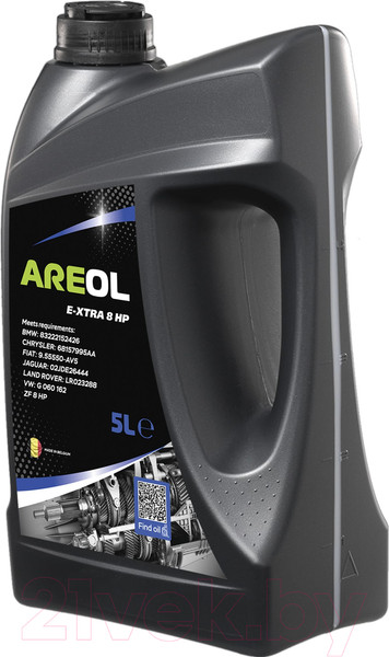 Изображение товара Трансмиссионное масло Areol E-Xtra 8 HP / AR154 (5л, зеленый)