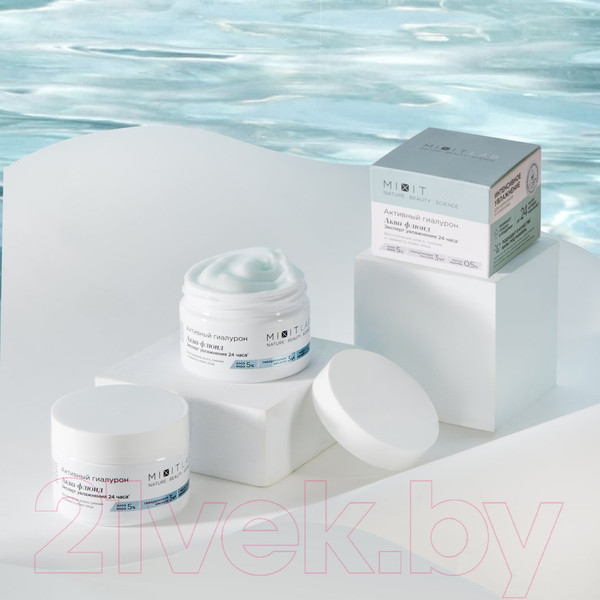 Изображение товара Флюид для лица MIXIT Lab С алоэ и гиалуроновой кислотой увлажняющий (50мл)
